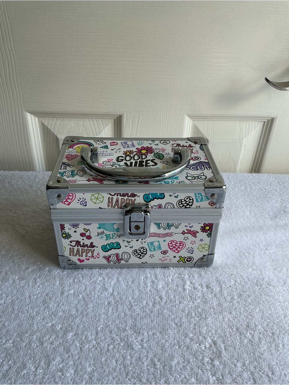 Good Vibes Kids Jewelry Box - White Multicolor